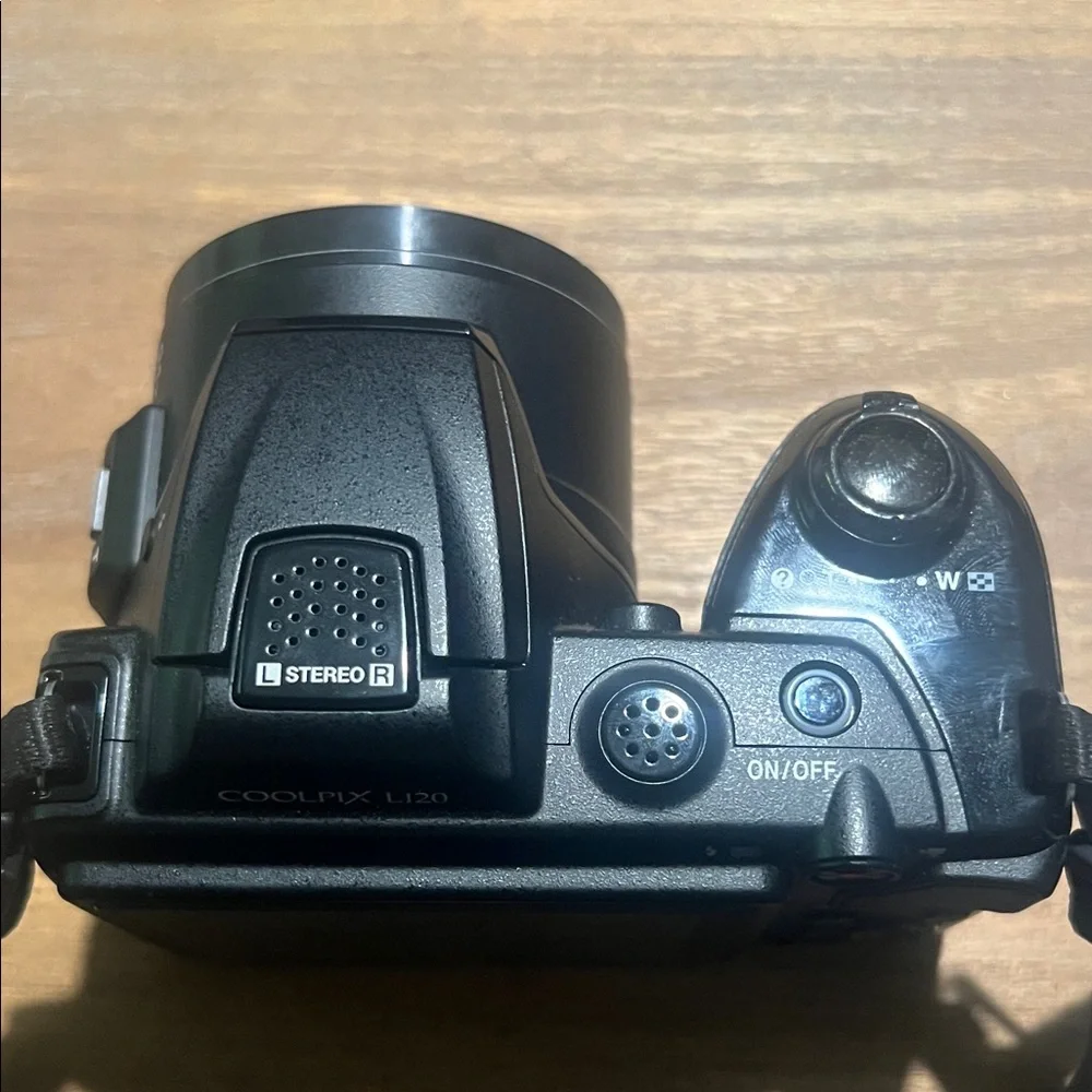 Nikon Black Digital Camera with Wide Optical Zoom